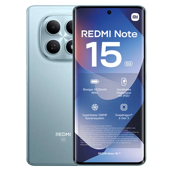 Redmi 15 5G - 8GB+256GB smartphone